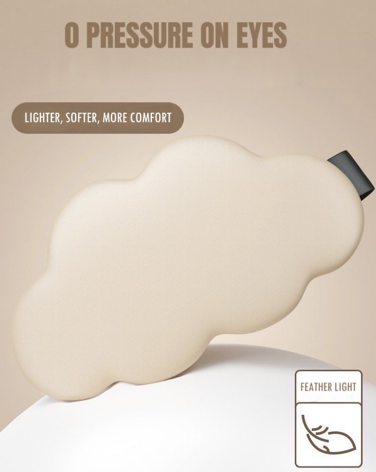 3D Contoured Puffy Cute Could Sleep Eye Mask Ultra Lightproof