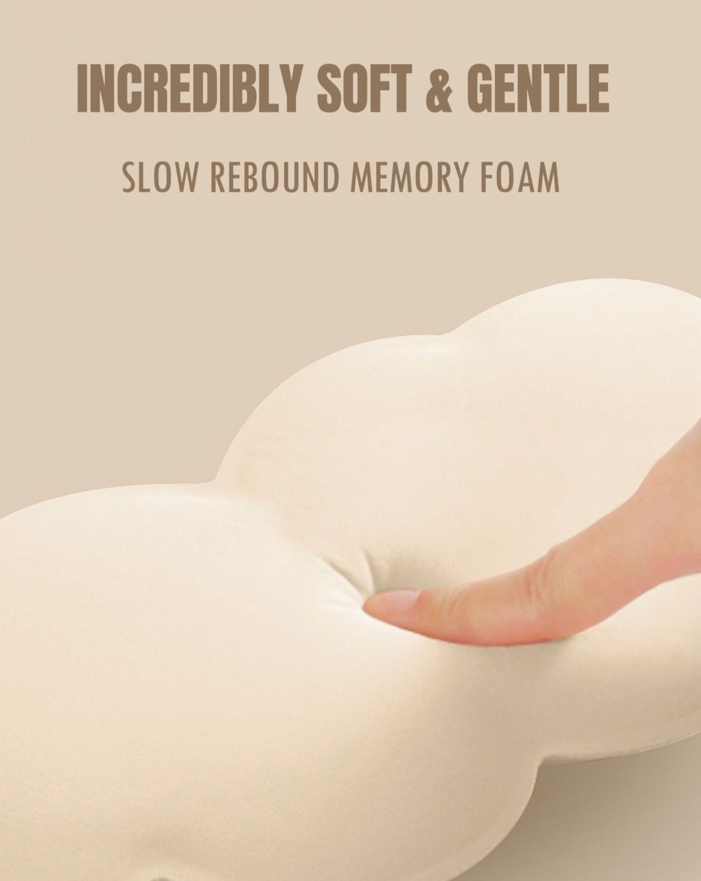 3D Contoured Puffy Cute Could Sleep Eye Mask Ultra Lightproof