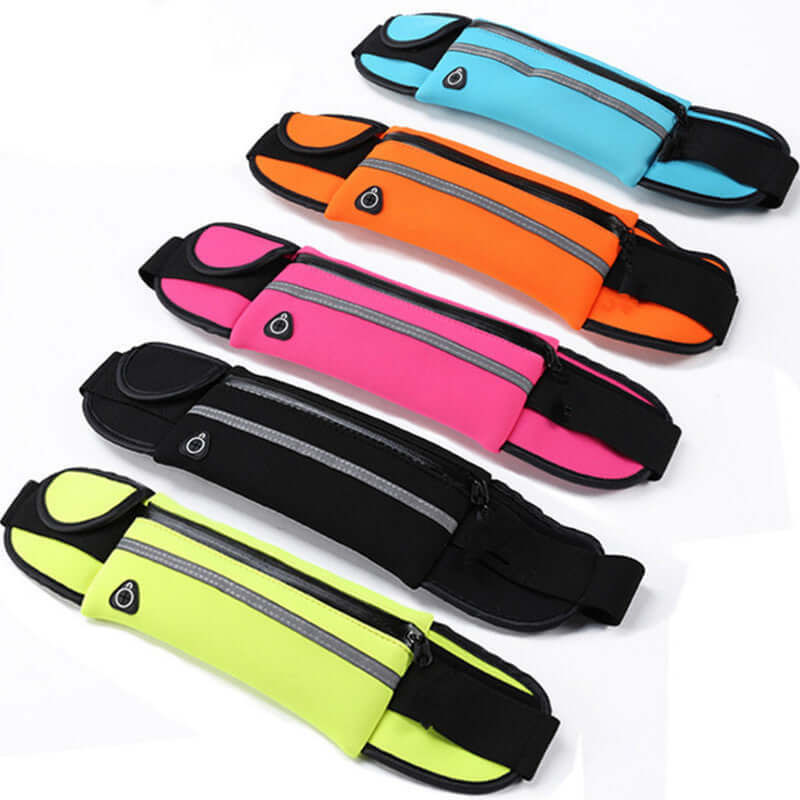 Velocity Water-Resistant Sports Running Belt and Fanny Pack for Active Lifestyles