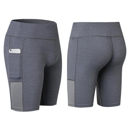 All Seasons Yoga Shorts Stretchable With Phone Pocket Size S to XL
